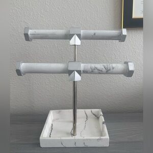 Marble Jewelry Stand